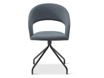 CELINE 706 - Swivel upholstered fabric chair with armrests by Origins 1971 - view 3